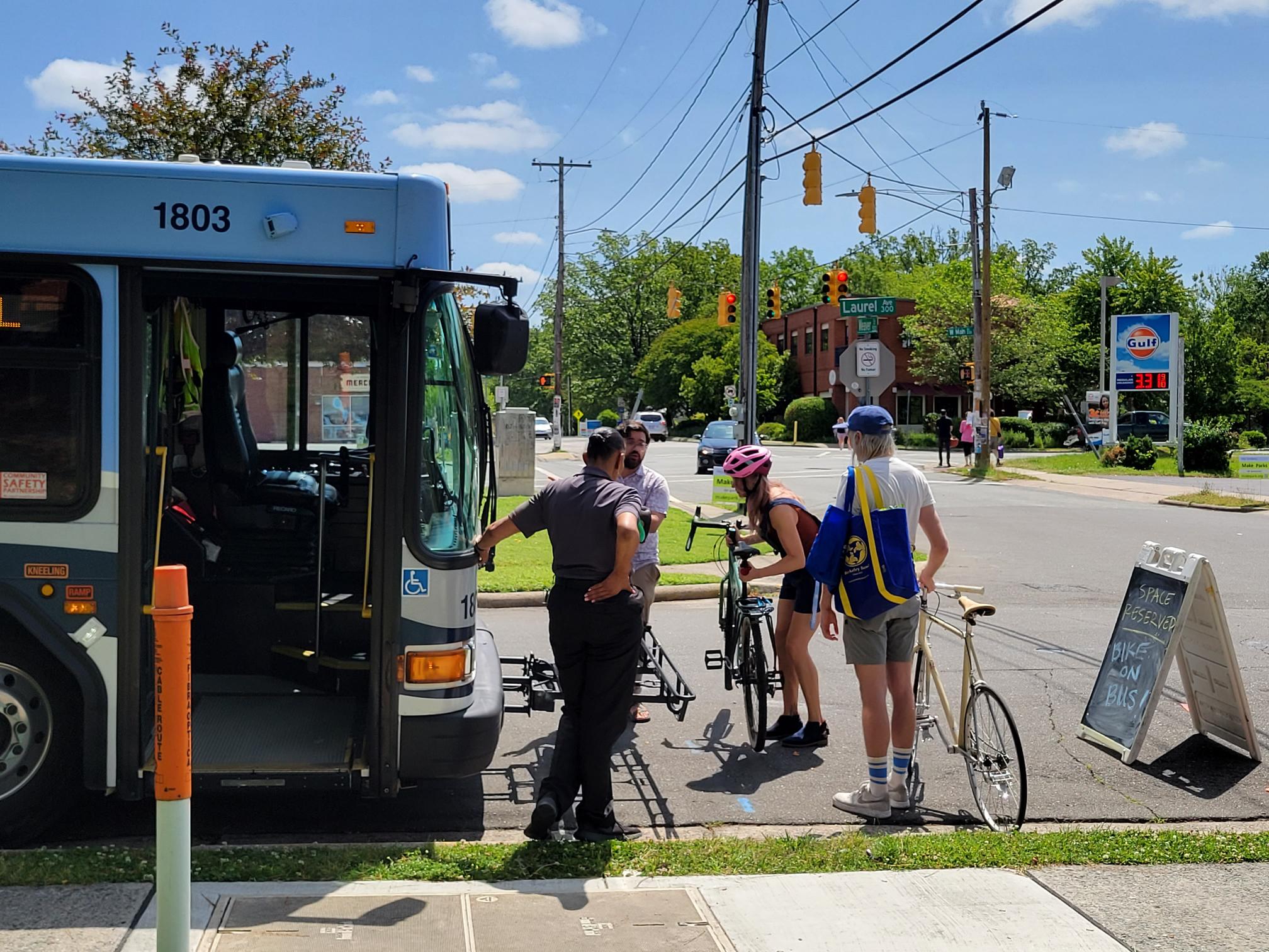 Bike on Bus May 2023