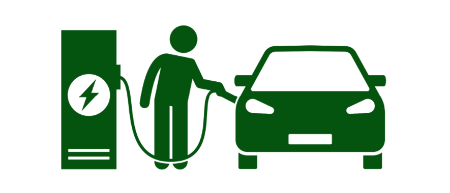 EV Charging Station Graphic