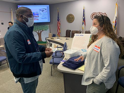 creekweek with Heather and Quinton