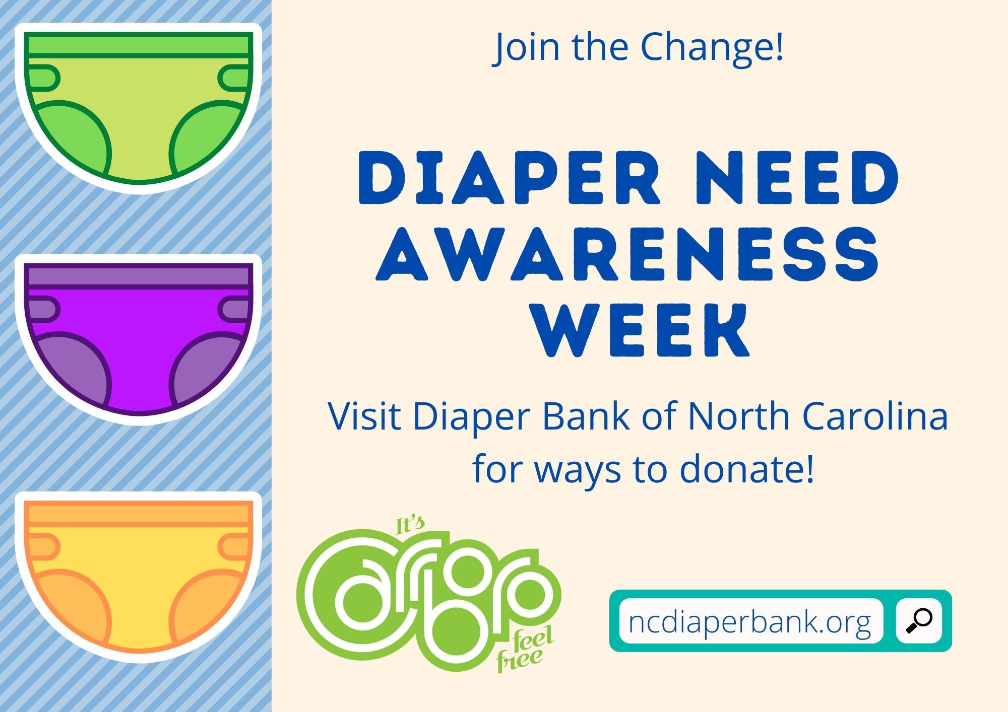 Diaper Need Awareness Week 